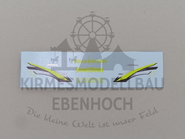 Kirmesmodellbau | Decals für MAN F90 Schausteller Löwenthal