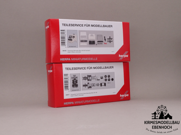 2er Set Zugmaschine Mercedes-Benz SK, kurzes Fahrerhaus