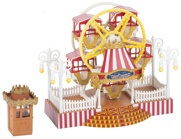 Fahrgeschäft 140311  Nostalgie Dampf-Riesenrad Faller| Kirmesmodellbau Ebenhoch
