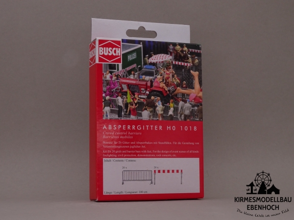 Absperrgitter-Set Busch
