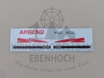 Decals für MB Actros ZM Schausteller Ahrend