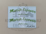 Decals für Packwagen Musikexpress Kinzler